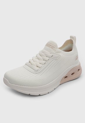 Tenis Lifestyle Skechers Bobs Arc Waves 2.0 Marfil