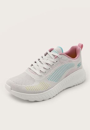 Tenis Training Multicolor Skechers BOBS Squad Chaos - Color Crush