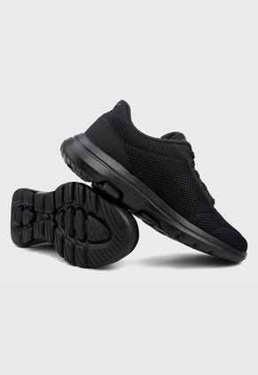 Tenis Training Negro Skechers Go Walk 5 - Lucky