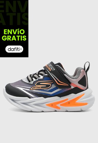 Tenis Lifestyle SKECHERS S-Lights Flex-Glow Ultra Gris Skechers