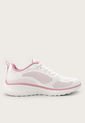 Tenis Training Blanco-Rosa Skechers BOBS Squad Chaos de Skechers