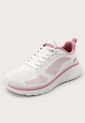 Tenis Training Blanco-Rosa Skechers BOBS Squad Chaos de Skechers