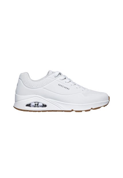 TENIS SKECHERS HOMBRE UNO 52458WHT Talla 8
