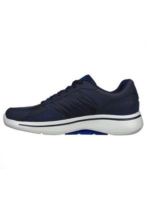 Tenis Skechers Go Walk Arch Fit Color Azul - Blanco Para Hombre
