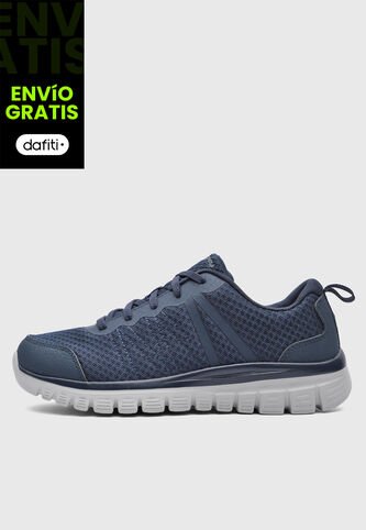 Tenis SKECHERS Graceful Azul Skechers