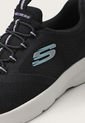 Tenis Training Negro-Blanco-Lila Skechers Dynamight 2.0 de Skechers