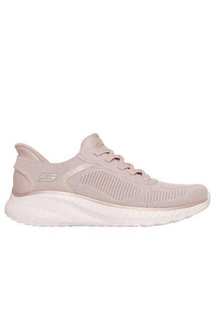 Tenis Mujer Skechers Bobs Squad Chaos - Rosa