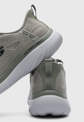Tenis SKECHERS Slip-ins Bounder 2.0 Verde