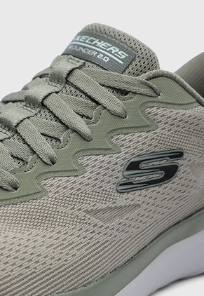 Tenis SKECHERS Slip-ins Bounder 2.0 Verde