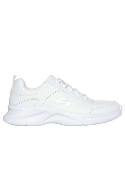 Tenis Niño Skechers Dynamatic - Blanco