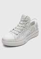 Tenis Lifestyle SKECHERS Snoop One - Rhine Stone Blanco de Skechers