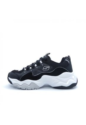 TENIS SKECHERS D LITES 3 0-ZENWAY BLACK/WHITE 12955-BKW