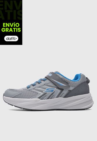 Tenis SKECHERS Boys Microspec Tread Gris Skechers