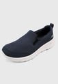 Tenis Lifestyle Azul Navy-Blanco Skechers GOwalk Max - Clinched de Skechers