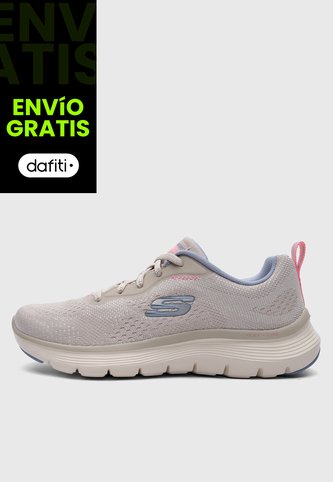 Tenis SKECHERS Flex Appeal 5.0 - Cruising Thru Taupe Skechers