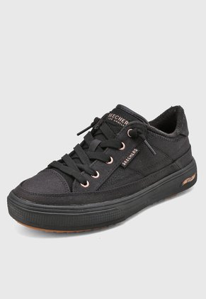 Tenis Lifestyle Negro-Marrón SKECHERS Arch Fit Arcade