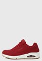 Tenis Lifestyle Rojo-Beige Skechers Uno de Skechers