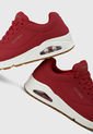 Tenis Lifestyle Rojo-Beige Skechers Uno de Skechers