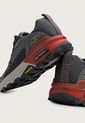 Tenis Outdoor Gris-Negro-Rojo Skechers Max Protect de Skechers