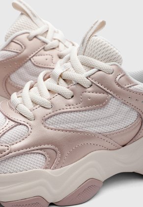Tenis Lifestyle SKECHERS BOBS Sport Diego Oro Rosa