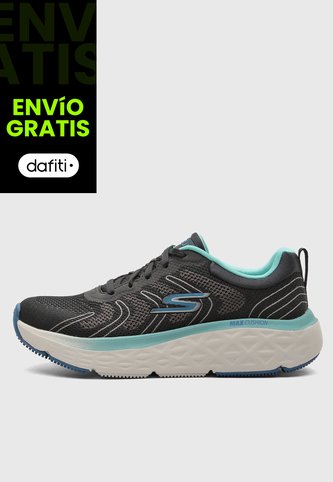 Tenis Running SKECHERS Max Cushioning Delta Negro Skechers