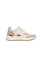 Tenis Skechers  Mujer Duraleather - Mesh W/  - Cafe de Skechers