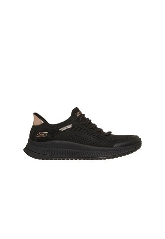 Tenis Skechers  Mujer Slip-Ins Engineered Knit  - Negro Skechers