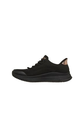 Tenis Skechers  Mujer Slip-Ins Engineered Knit  - Negro
