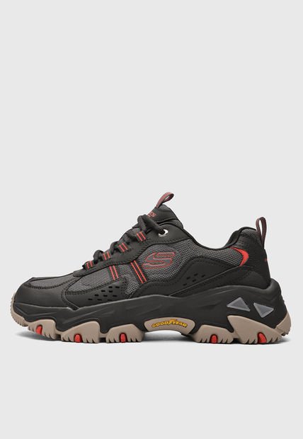 Tenis SKECHERS D'Lites Hiker Negro