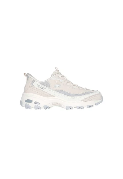 Tenis Skechers Mujer D'Lites Smooth Nostalgia - Beige