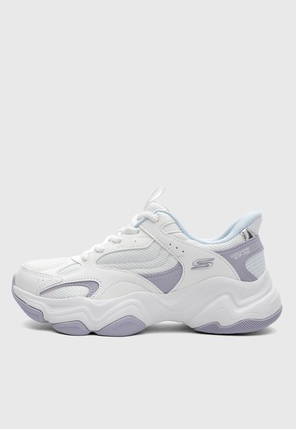 Tenis Lifestyle SKECHERS Bobs Diego Cross Look Blanco
