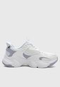 Tenis Lifestyle SKECHERS Bobs Diego Cross Look Blanco de Skechers