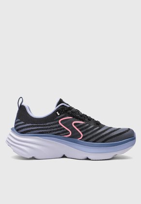 Tenis SKECHERS D'Lux Vapor - Cool Breeze Negro