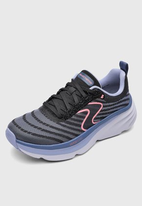 Tenis SKECHERS D'Lux Vapor - Cool Breeze Negro
