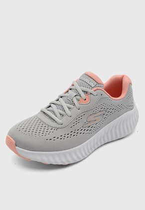 Tenis SKECHERS Go Run Now Gris