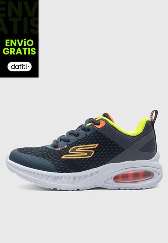 Tenis SKECHERS Microspec Max Advance Azul Skechers