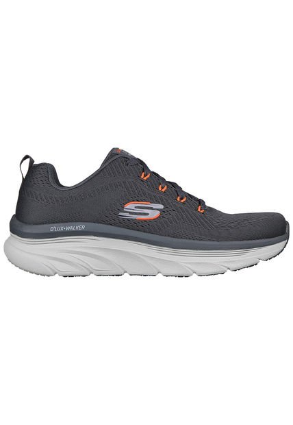 Tenis Hombre Skechers D Lux Walker - Gris