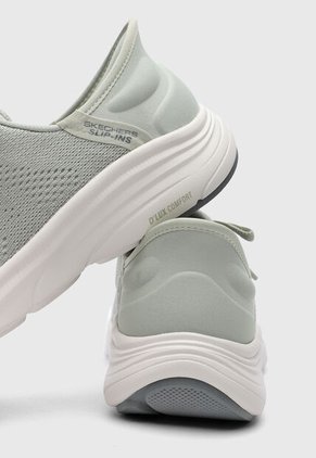 Tenis SKECHERS D'Lux Comfort 2.0 - Aerial Verde