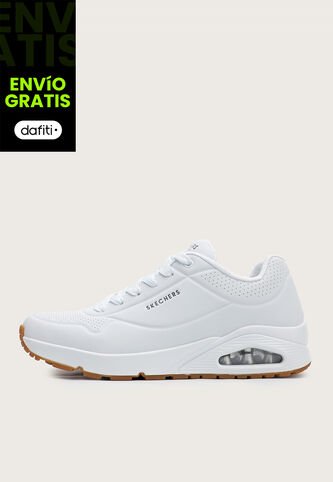 Tenis Lifestyle Blanco-Miel Skechers Uno - Stand On Air Skechers