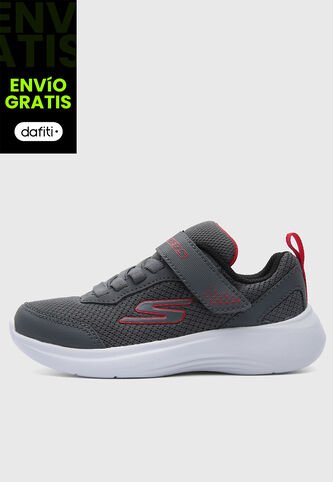 Tenis SKECHERS Boys Selectors Gris Oscuro Skechers