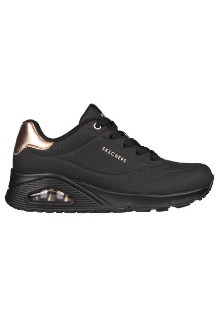 Tenis Mujer Skechers Uno Golden Air - Negro