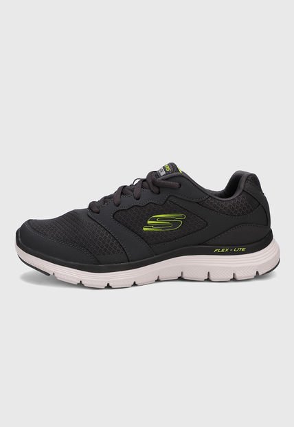 Tenis Training Gris-Verde-Blanco Skechers Advantage 4.0