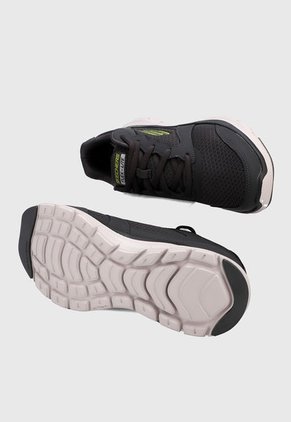 Tenis Training Gris-Verde-Blanco Skechers Advantage 4.0
