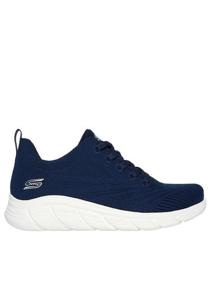 TENIS SKECHERS MUJER 117591NVY BOBS B FLE Talla 9