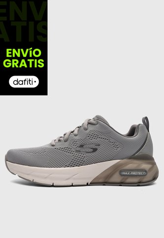 Tenis SKECHERS Max Protect Sport Gris Skechers
