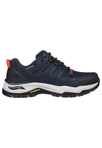 Tenis Hombre Skechers Arch Fit Dawson Argosa - Azul