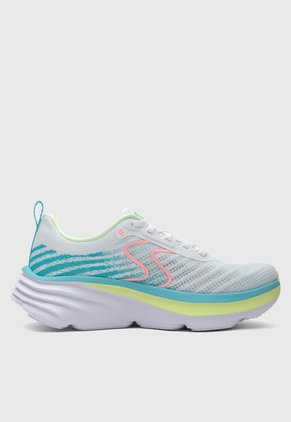 Tenis SKECHERS D'Lux Vapor - Cool Breeze Blanco