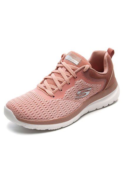 Tenis Training Palo Rosa-Blanco Skechers Quick Path Compra Ahora