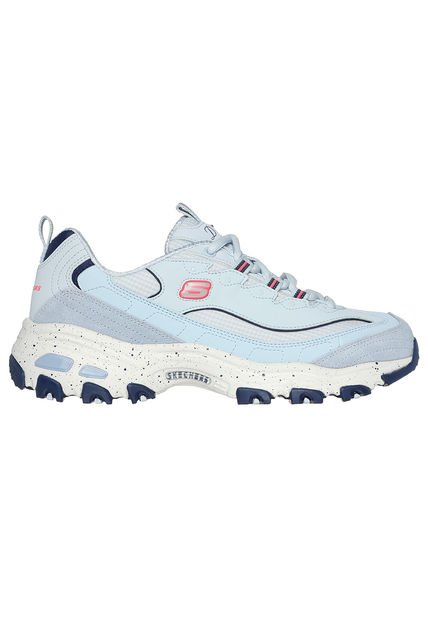 Tenis Mujer Skechers D Lites Bold Views - Azul