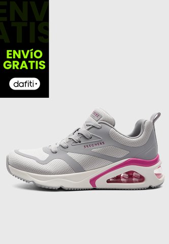 Tenis SKECHERS Tres-Air Uno Gris Skechers